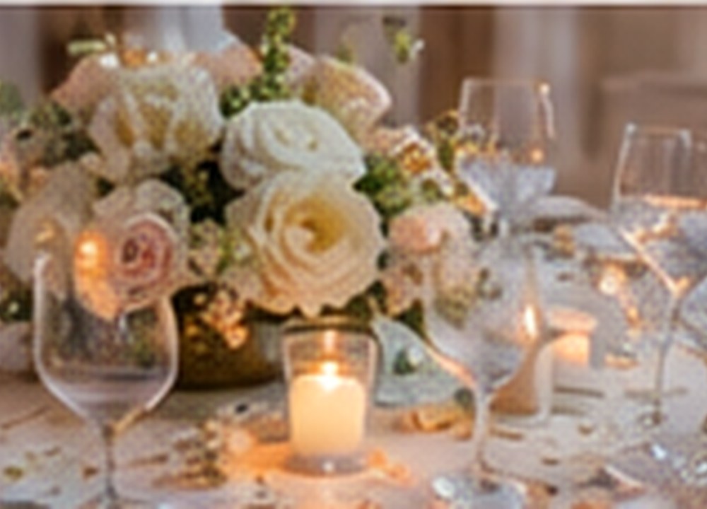 Florals and candlelight
