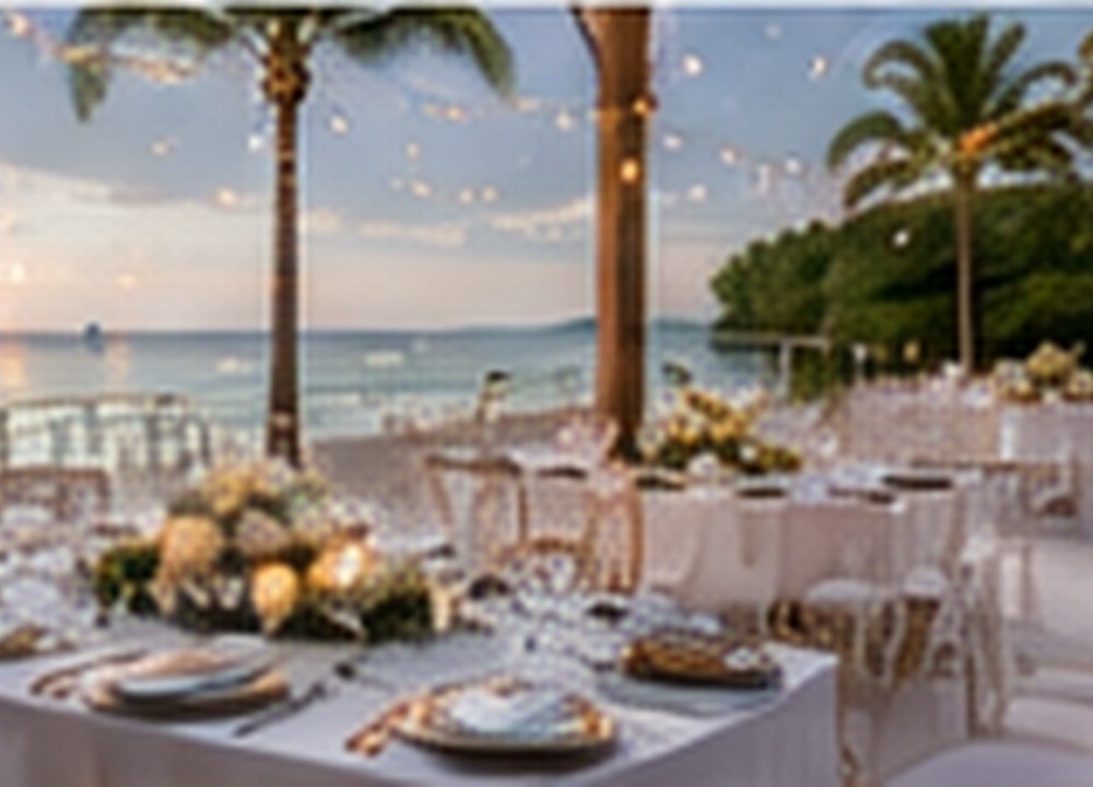 Coastal table setting